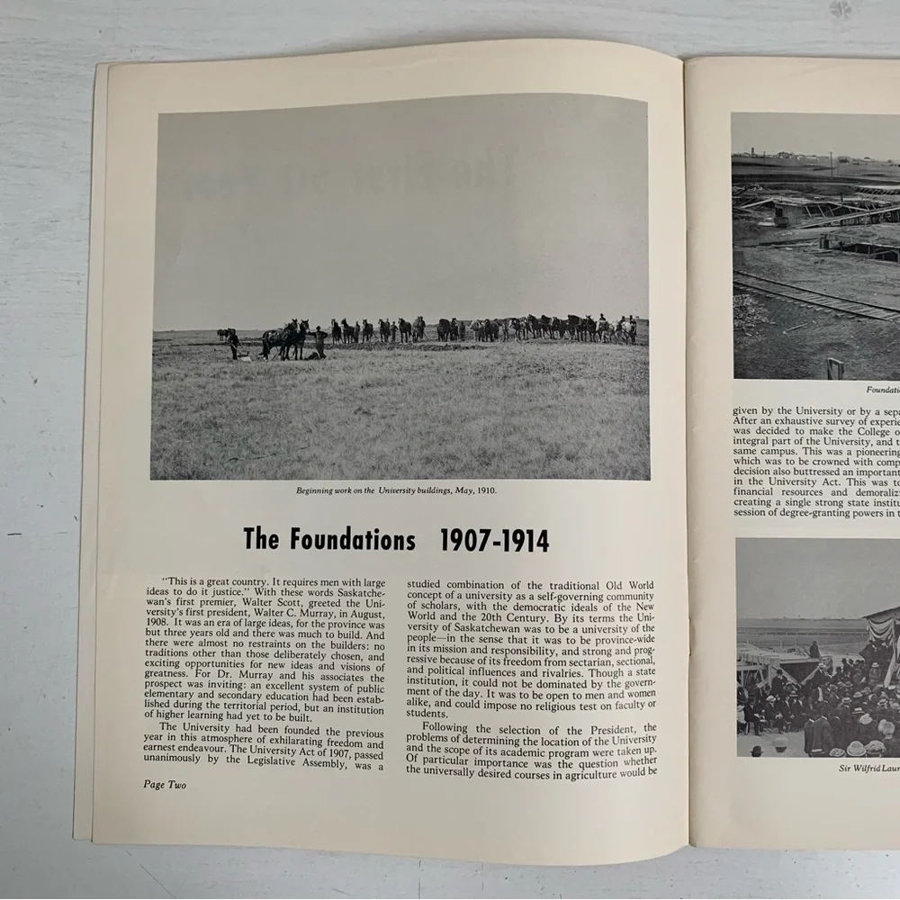 Vintage University of Saskatchewan 1909-1959 50th Anniversary Booklet - Picture 5 of 15